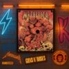 Metallica Hero Of The Day Poster Song Celebrate The Release Of Load Art By Puis Calzada 2025 Screen Printed Poster Canvas