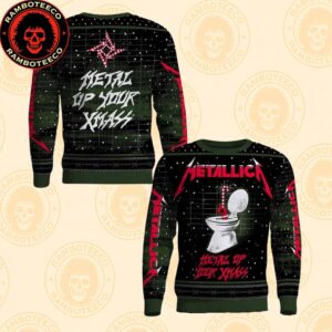 Metallica Metal Up Your Xmas Chirstmas Gifts 2025 Xmas For Family And Friends Ugly Sweater