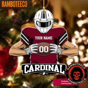 NFL Arizona Cardinals Special Football Game Player Christmas Tree Decorations Ornament