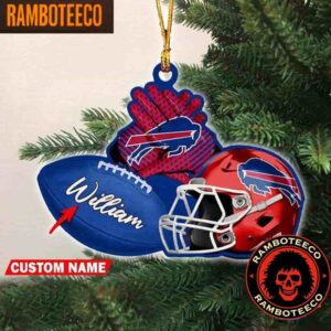 NFL Buffalo Bills Football Helmets Christmas Tree Decorations Ornament