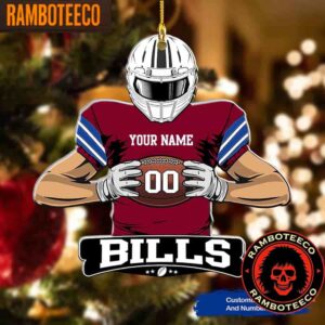 NFL Buffalo Bills Special Football Game Player Christmas Tree Decorations Ornament