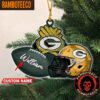 NFL Green Bay Packers Special Baby Yoda Star Wars Movies Christmas Tree Decorations Ornament