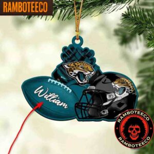 NFL Jacksonville Jaguars Football Helmets Christmas Tree Decorations Ornament