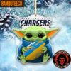 NFL Los Angeles Chargers Football Helmets Christmas Tree Decorations Ornament
