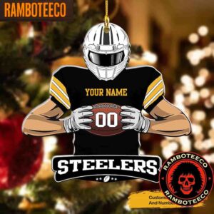 NFL Pittsburgh Steelers Special Football Game Player Christmas Tree Decorations Ornament