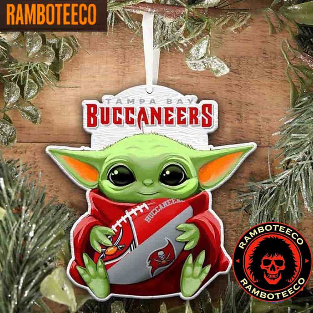 NFL Tampa Bay Buccaneers Special Baby Yoda Star Wars Movies Christmas Tree Decorations Ornament NFL Tampa Bay Buccaneers Special Baby Yoda Star Wars Movies Christmas Tree Decorations Ornament