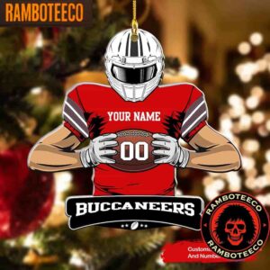 NFL Tampa Bay Buccaneers Special Football Game Player Christmas Tree Decorations Ornament