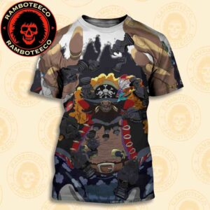 New Official One Piece Art For Marshall D Teach All Over Print T-Shirt
