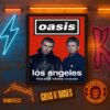 Oasis Live ’25 Tour Mexico 2025 Music Poster At Estadio GNP Seguros On Sept 12 2025 Home Decor Poster Canvas