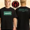 Oasis Live ’25 Tour Mexico 2025 Venue Tee At Estadio GNP Seguros On Sept 12 2025 Merch Two Sided T-Shirt