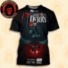 Official Poster IT Welcome To Derry It Begins Here No Use Running You’re Already Home Release On HBO Max On Oct 26 2025 All Over Print T-Shirt