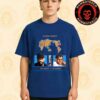 Blink-182 Missionary Impossible Tour Virginia Beach VA 2025 Concert Poster At Veterans United Home Loans Amphitheater On Sept 4 2025 Merchandise Unisex T-Shirt