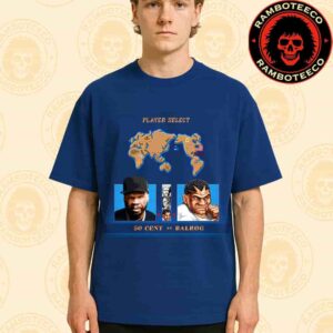 Official Poster Street Fighter Movie 50 Cent As Balrog USA Release In Theaters On Oct 16 2026 Merchandise Unisex T-Shirt