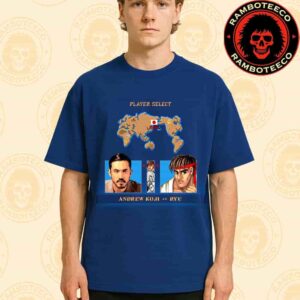 Official Poster Street Fighter Movie Andrew Koji As Ryu Japan Release In Theaters On Oct 16 2026 Merchandise Unisex T-Shirt