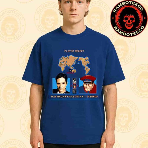 Official Poster Street Fighter Movie David Dastmalchian As M Bison Shadaldo Release In Theaters On Oct 16 2026 Merchandise Unisex T-Shirt