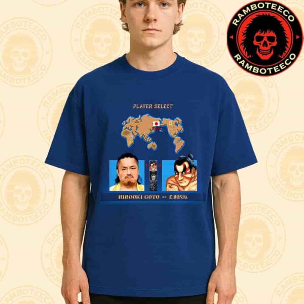 Official Poster Street Fighter Movie Hirooki Goto As E Honda Japan Release In Theaters On Oct 16 2026 Merchandise Unisex T-Shirt