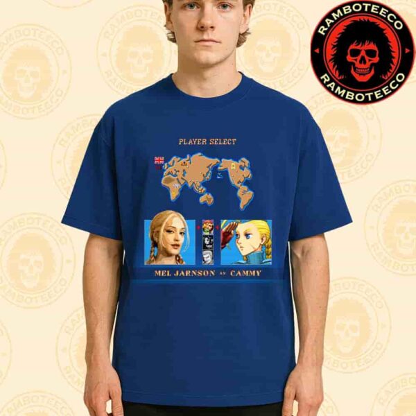 Official Poster Street Fighter Movie Mel Jarnson As Cammy UK Release In Theaters On Oct 16 2026 Merchandise Unisex T-Shirt