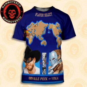 Official Poster Street Fighter Movie Orville Peck As Vega Spain Release In Theaters On Oct 16 2026 All Over Print T-Shirt