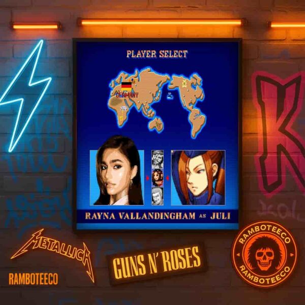 Official Poster Street Fighter Movie Rayna Vallandingham As Juli Germany Release In Theaters On Oct 16 2026 Home Decor Poster Canvas