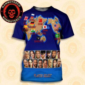 Official Poster Street Fighter Movie Secrets Don’t Last Long In The Arena Release In Theaters On Oct 16 2026 All Over Print T-Shirt
