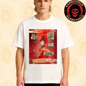 Official Poster Taylor Swift Release Party Of A Showgirl Only In Theaters On October 3-5 2025 Unisex T-Shirt