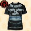 Official Poster The Weeknd After Hours Til Dawn Stadium Latin America Tour Dated List 2026 With Anitta All Over Print T-Shirt