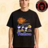 Peanuts Characters X Philadelphia Eagles NFL Its The Most Wonderful Time Of The Year Merchandise Unisex T-Shirt