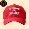 Philadelphia Phillies Fanatics Red 2025 NL East Division Champions Postseason Locker Room Classic Snapback Hat-cap