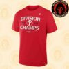 Philadelphia Phillies Nike Red 2025 NL East Division Champions Merchandise Unisex T-Shirt