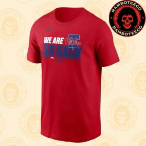 Philadelphia Phillies Nike Red 2025 NL East Division Champions Merchandise Unisex T-Shirt