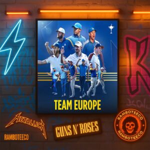 Ryder Cup Europe 2025 Team Lineup The Countdown To Bethpage Begins Captained By Luke Donald Home Decor Poster Canvas