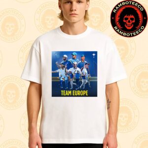 Ryder Cup Europe 2025 Team Lineup The Countdown To Bethpage Begins Captained By Luke Donald Merchandise Unisex T-Shirt