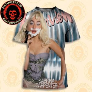 Sabrina Carpenter Cover Interview Magazine September 2025 Issue 562 All Over Print T-Shirt