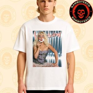 Sabrina Carpenter Cover Interview Magazine September 2025 Issue 562 Merchandise Unisex T-Shirt