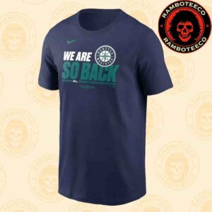 Seattle Mariners MLB Nike 2025 AL West Division Champions Merchandise Unisex T-Shirt