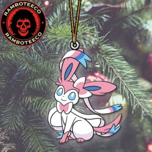 Sylveon Fairy-type Pokemon From Eevee Christmas Tree Decorations Ornament