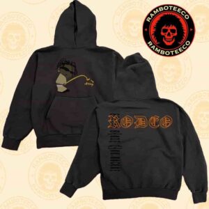 Travis Scott Rodeo 10 Years Anniversary Collection 2025 Merch Cactus Plant Flea Market Track 8 Print Two Sided Hoodie T-Shirt