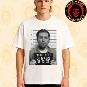 Tyler Robinson Mugshot Charlie Kirk Assassination Tribute Unisex T-Shirt