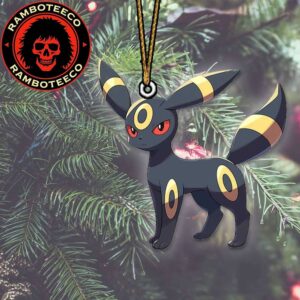 Umbreon Dark-type Pokemon Generation 2 Christmas Tree Decorations Ornament